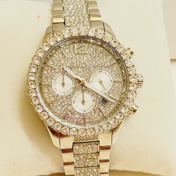 Michael Kors Layton Watch Pave Watch - Picture 3 of 12